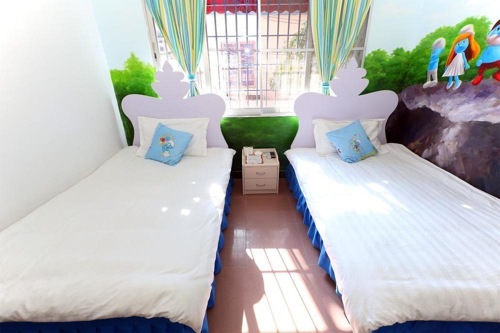 Yue Cartoon Hotel Xiamen Exterior foto